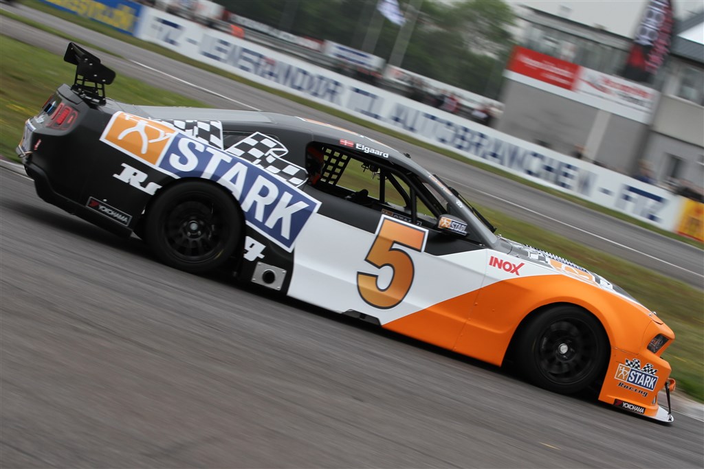 Casper Elgaard blev årets tredje finalevinder, da tredje afdeling af AutoMester Danish Thundersport Championship blev kørt på Padborg Park.
(Foto: CNPhoto.dk)